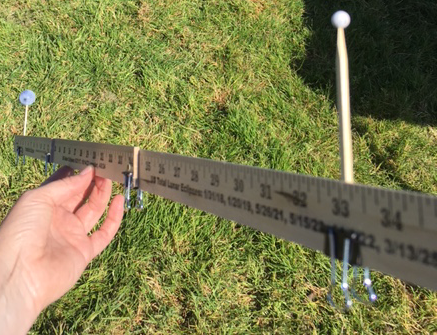 yardstick activity outside