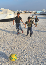 Soccer Ball and Pump