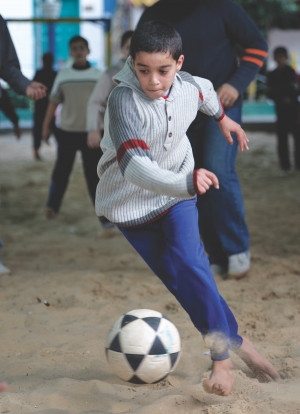 Soccer Ball and Pump