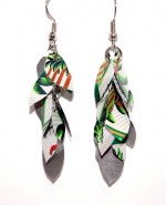 Aluminum Little Leaf Earrings