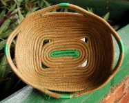 Medium Rectangle Basket-Green