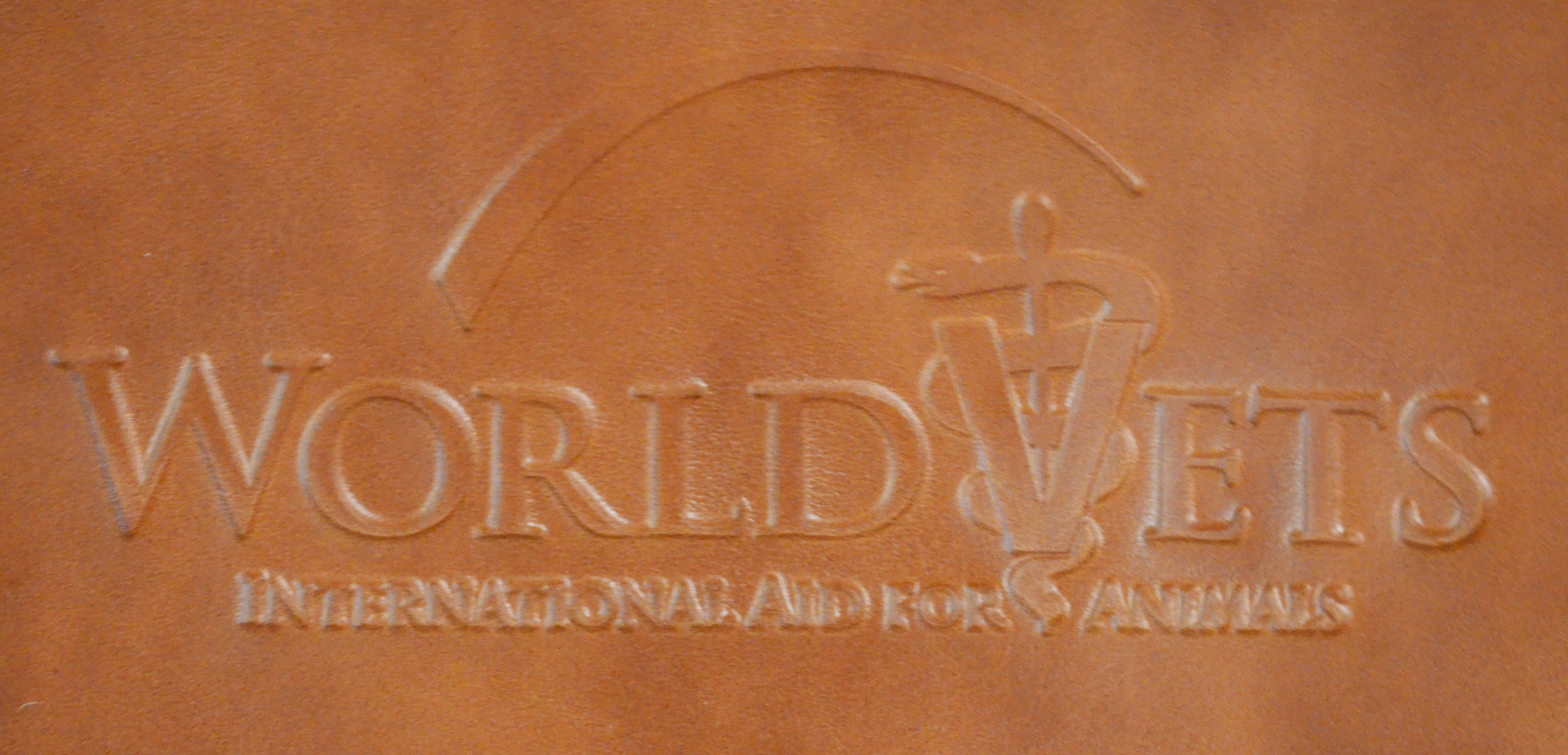 World Vets imprinted logo